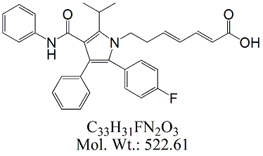 Atorvastatin 2,3,4,5-Dianhydro Acid
